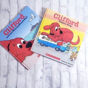 Bundle 2 Vintage Social Emotional Fiction | Clifford the Big Red Dog Books